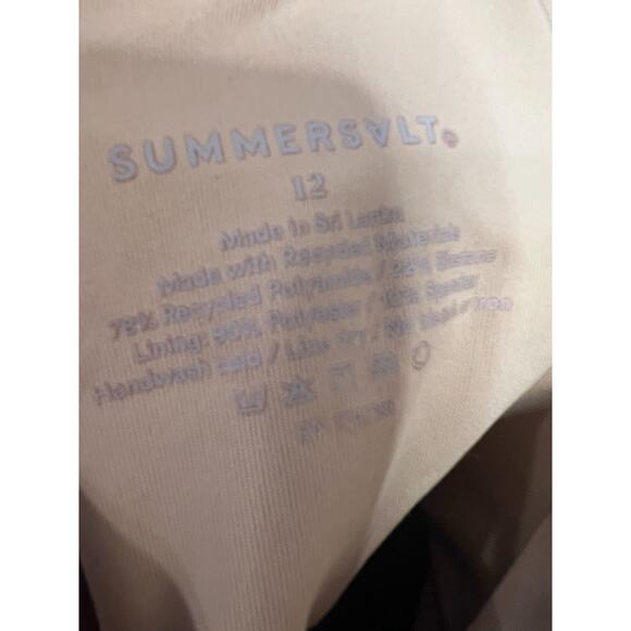 Summersalt Size 12 Swimsuit One-piece Animal Print Black - Picture 3 of 5